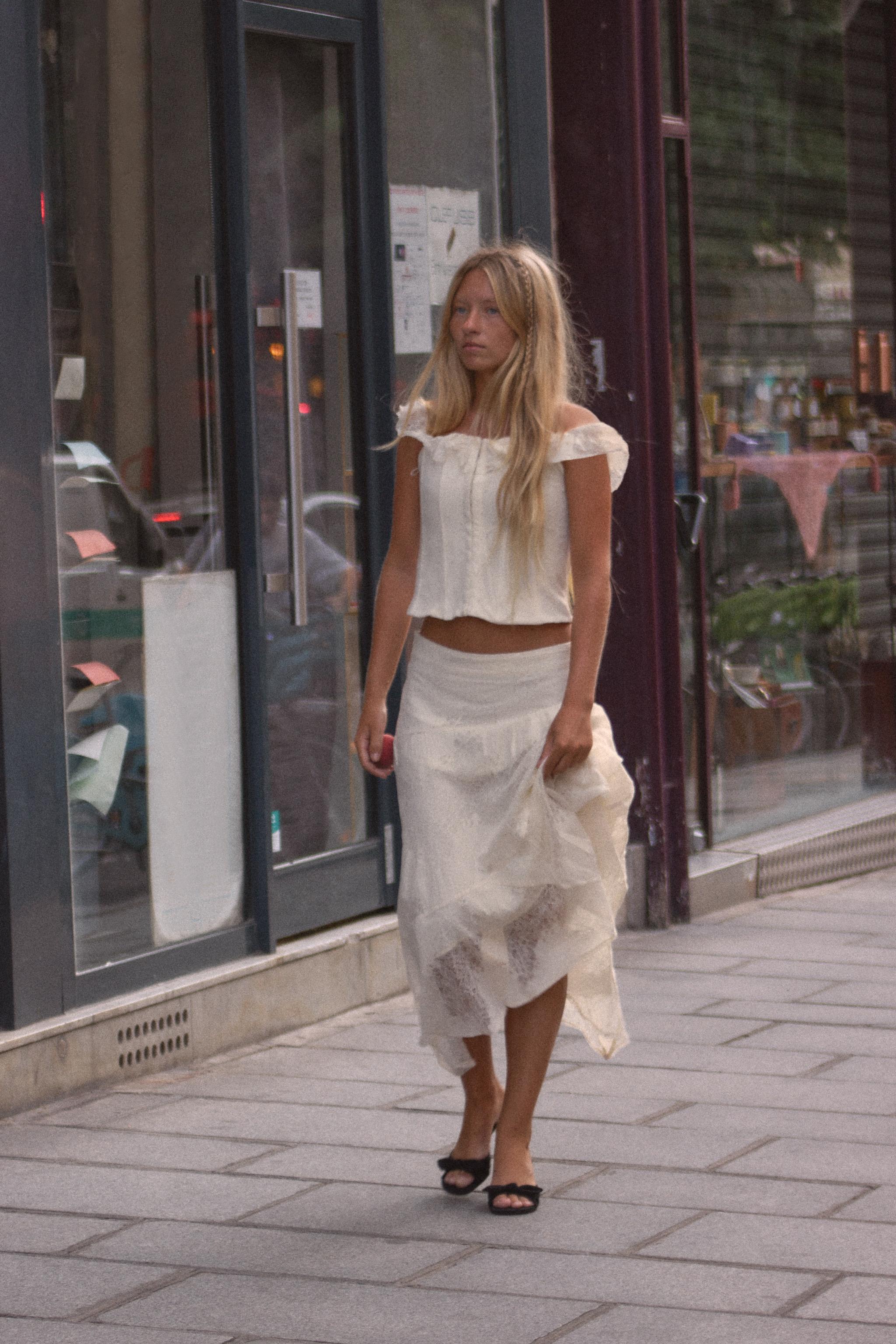 TOP STYLE CORSET EN DENTELLE